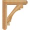 Ekena Millwork Merced Craftsman Rough Sawn Bracket, Western Red Cedar, 4"W x 22"D x 26"H BKT04X22X26MRC04RWR - alternate 3
